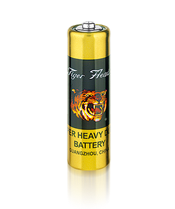 AA HEAVY DUTY CARBON ZINC BATTERY R6 METAL JACKET