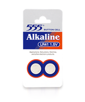 LR41 ALKALINE BUTTON CELL BATTERIES