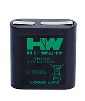 HW BRAND LANTERN BATTERY 4.5V E3R12 SIZE METAL JACKET